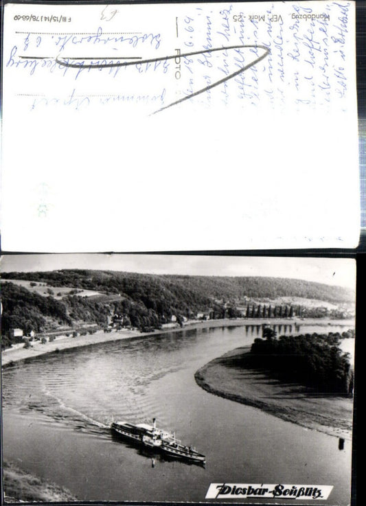 308250,Diesbar-Seußlitz Fluss Dampfer