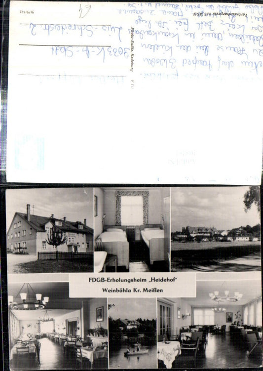 308261,Weinböhla FDGB-Erholungsheim Heidehof Mehrbildkarte