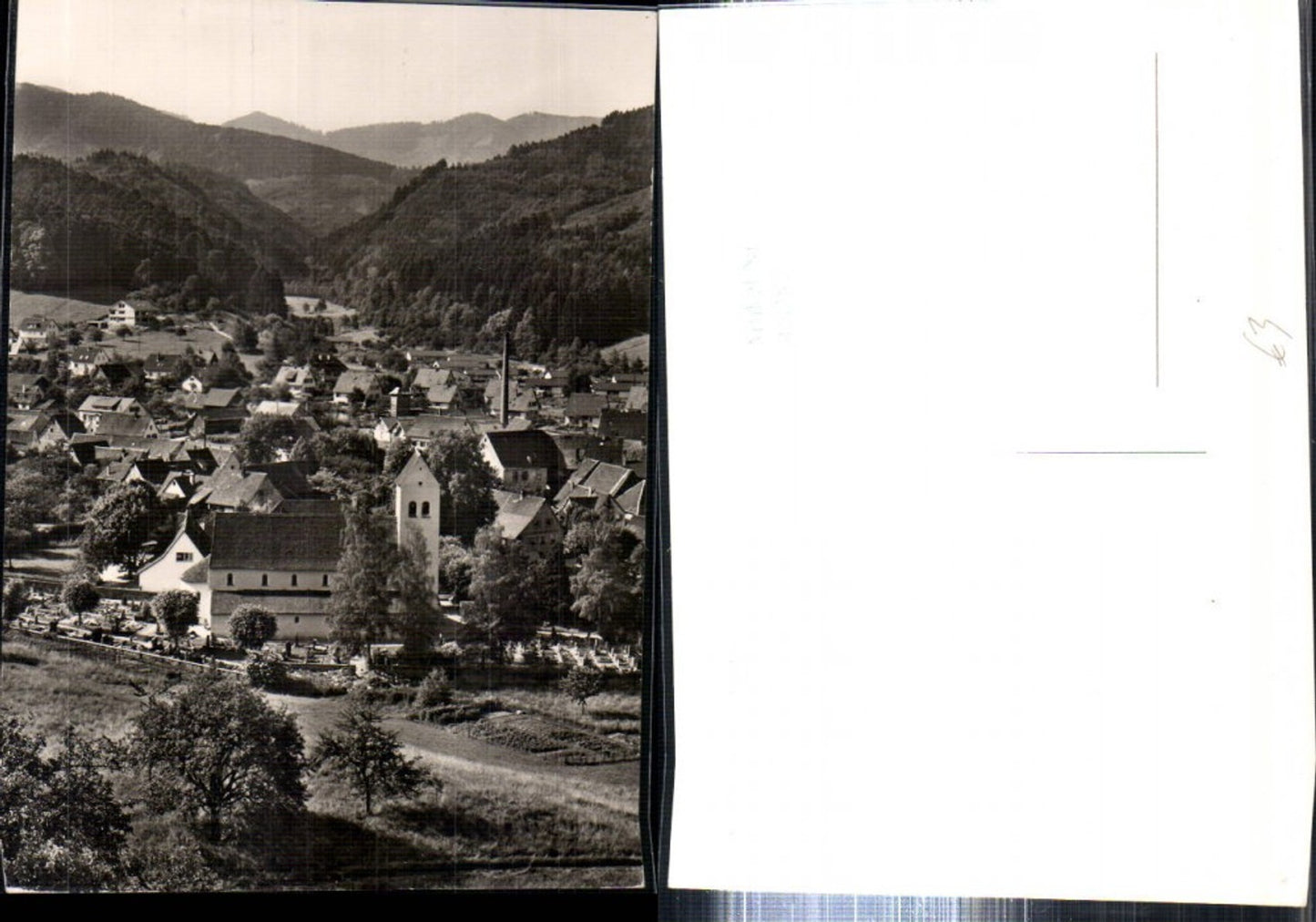 308282,Sulzburg St. Cyriak Totale von Norden Kirche