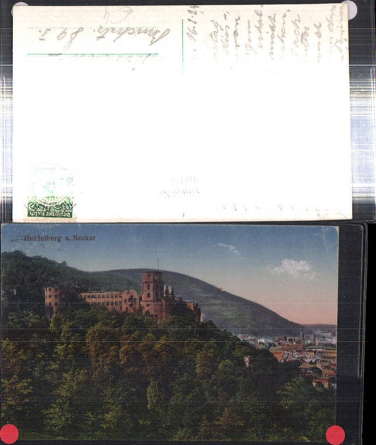 308356, Heidelberg am Neckar, partial view of the castle