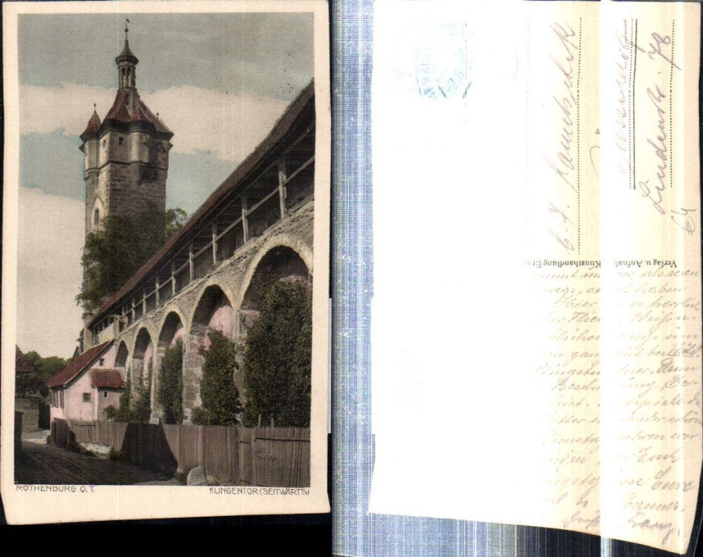308411,Rothenburg ob d. Tauber Klingentor Turm