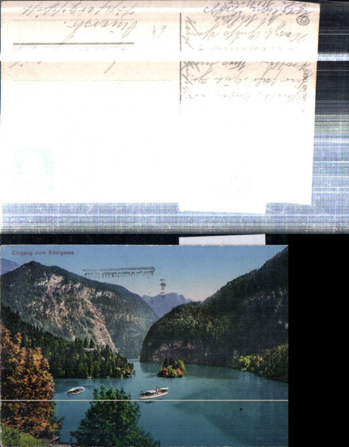 308447,Eingang zum Königssee See b. Berchtesgaden