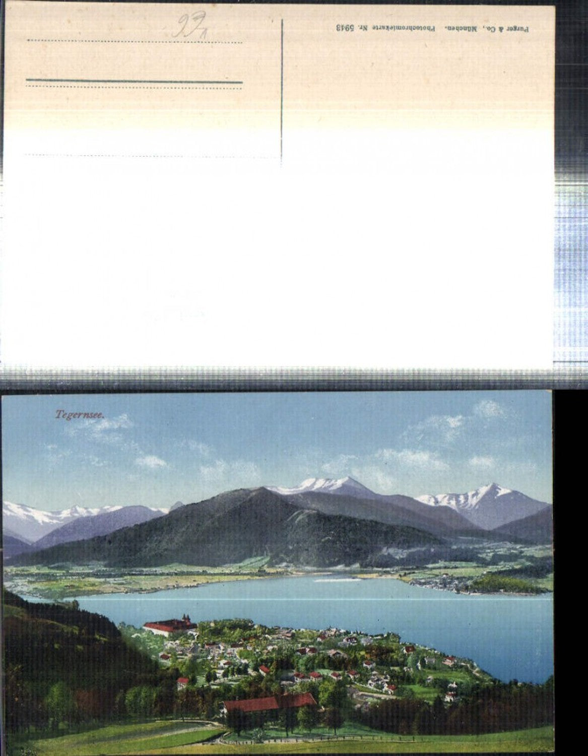 308567,Tegernsee Totale Bergkulisse pub Purger & Co 5943