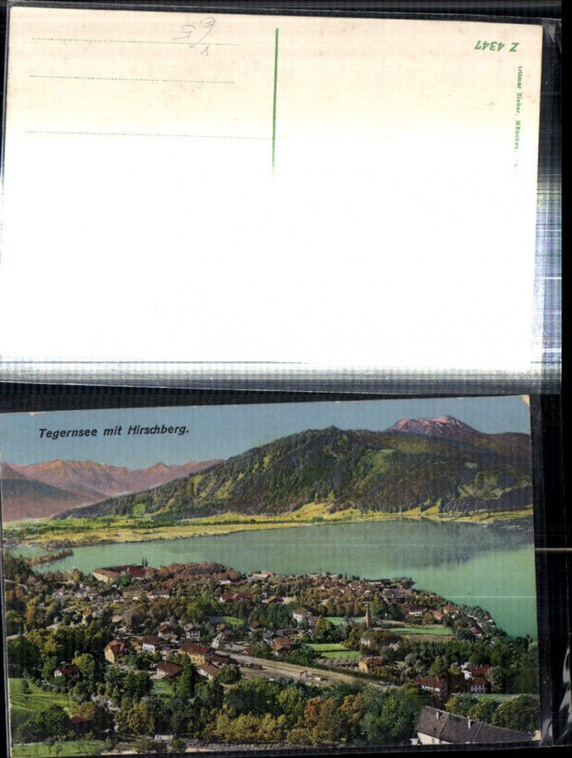 308573,Tegernsee Totale m. Hirschberg Bergkulisse pub Ottmar Zieher 4347