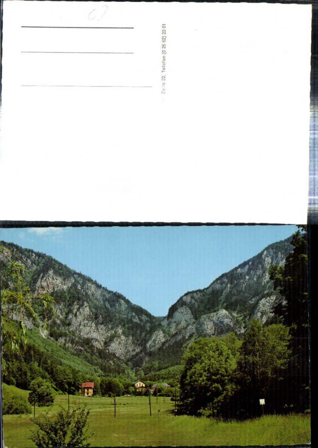 308635,Reichenau an d. Rax Thalhof geg. Gahns Bergkulisse