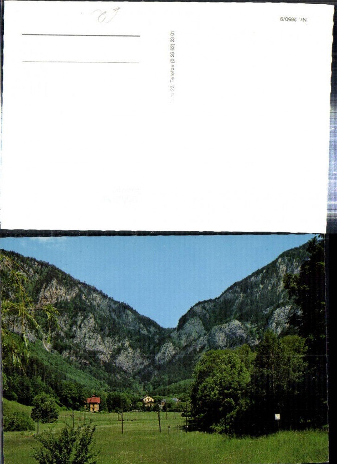 308636,Reichenau an d. Rax Thalhof geg. Gahns Bergkulisse