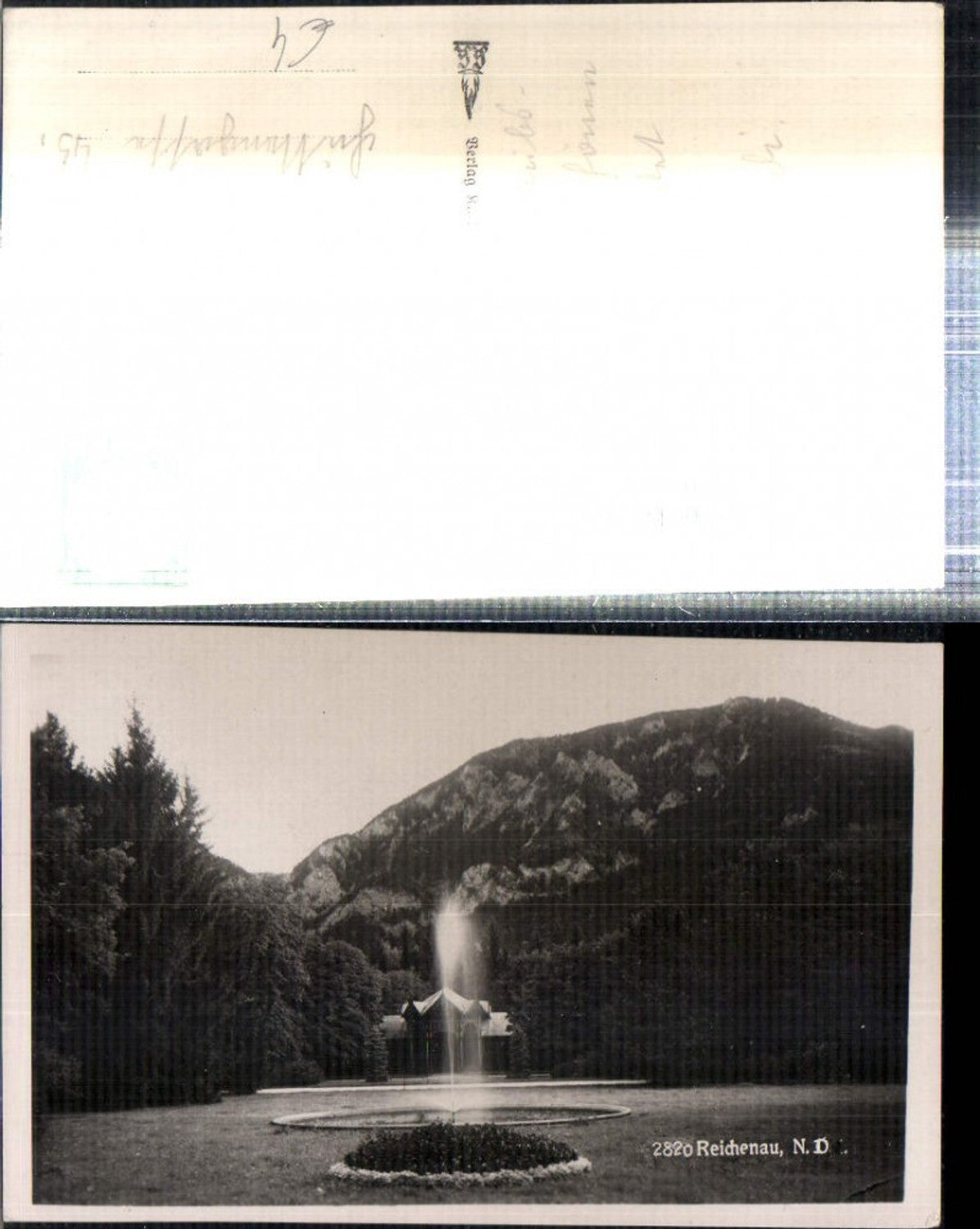 308684,Reichenau an d. Rax Kurhaus Springbrunnen