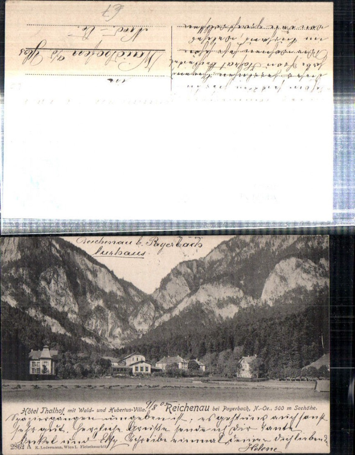 308696,Reichenau an d. Rax b. Payerbach Hotel Thalhof m. Wald- und Hubertus-Villa