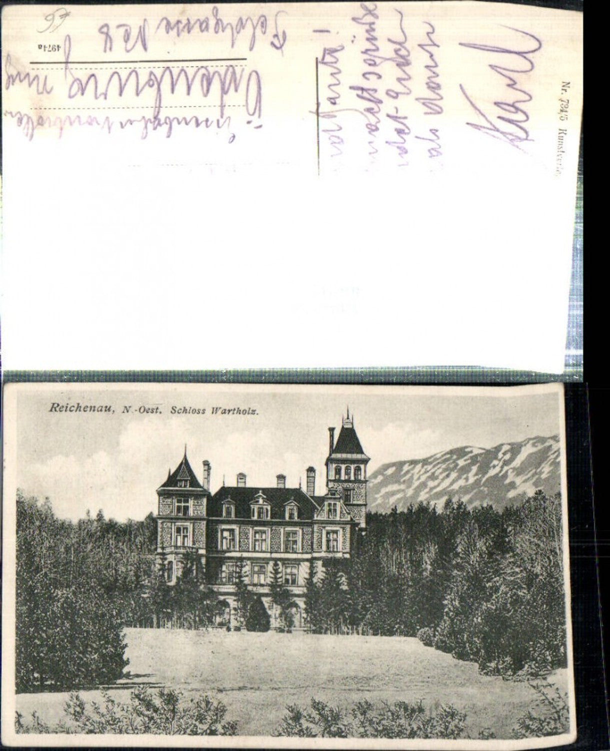 308712,Reichenau an d. Rax Schloss Wartholz