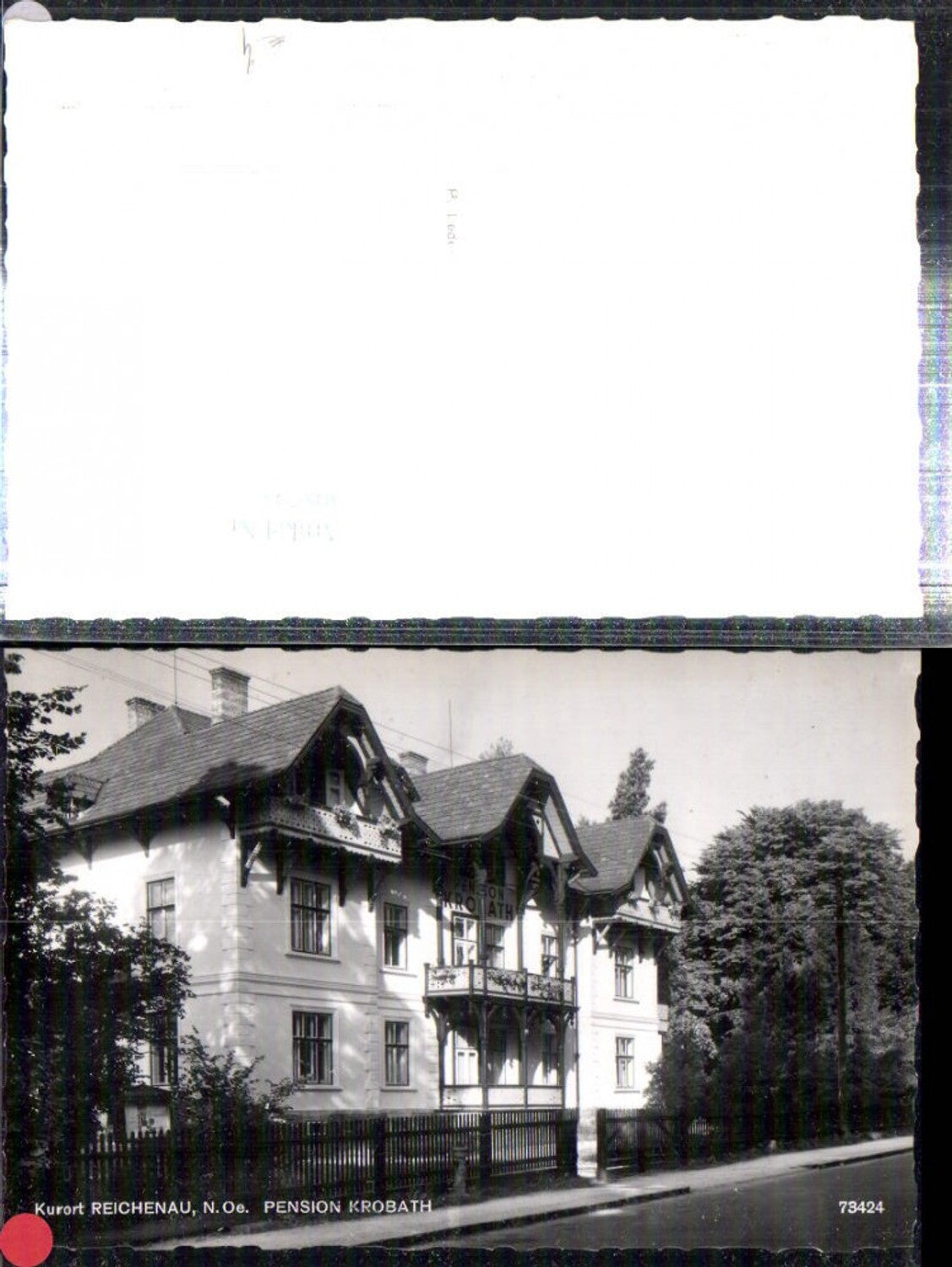 308795,Reichenau an d. Rax Pension Krobath