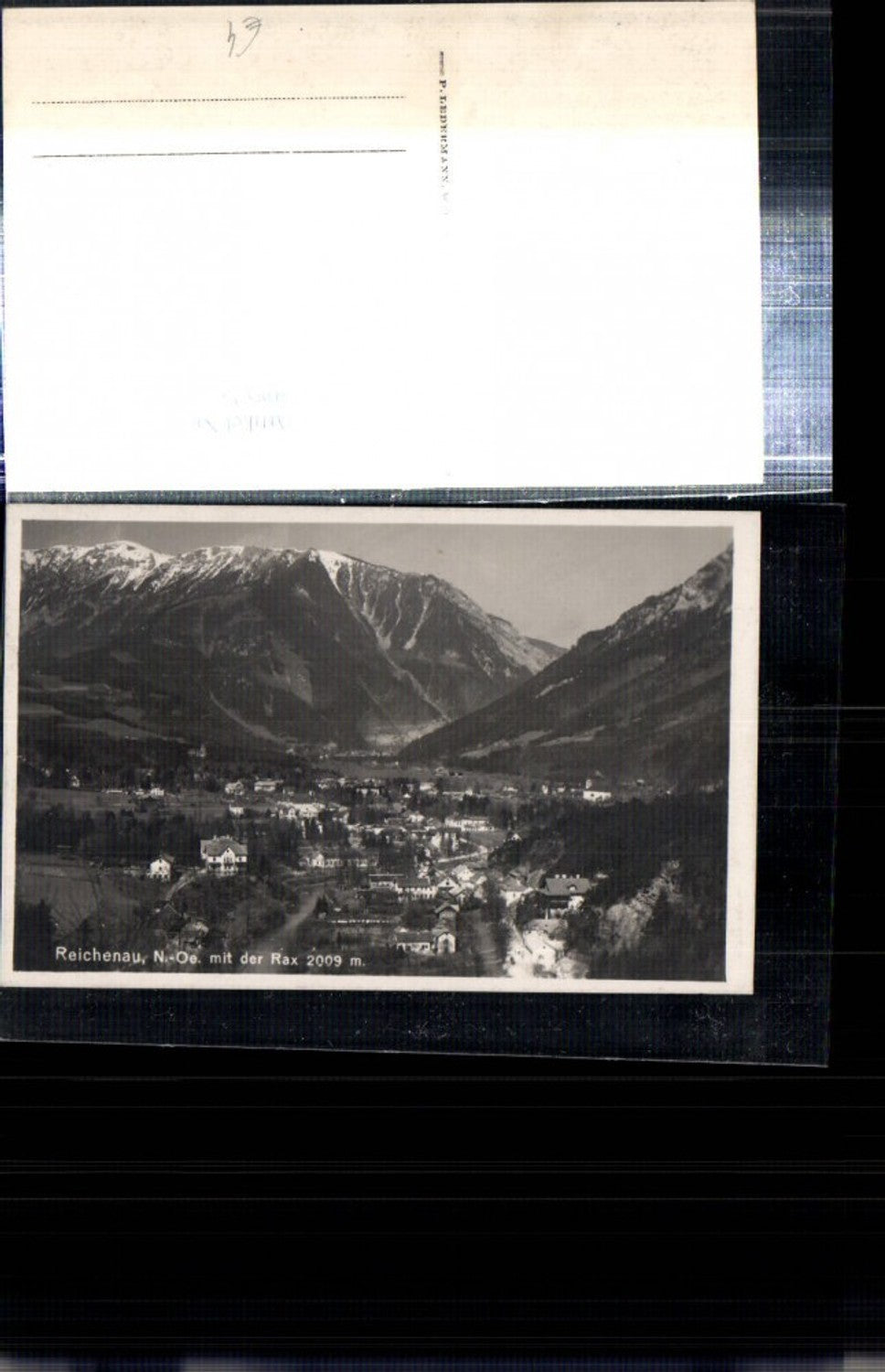308823,Reichenau an d. Rax Totale m. d. Rax Bergkulisse