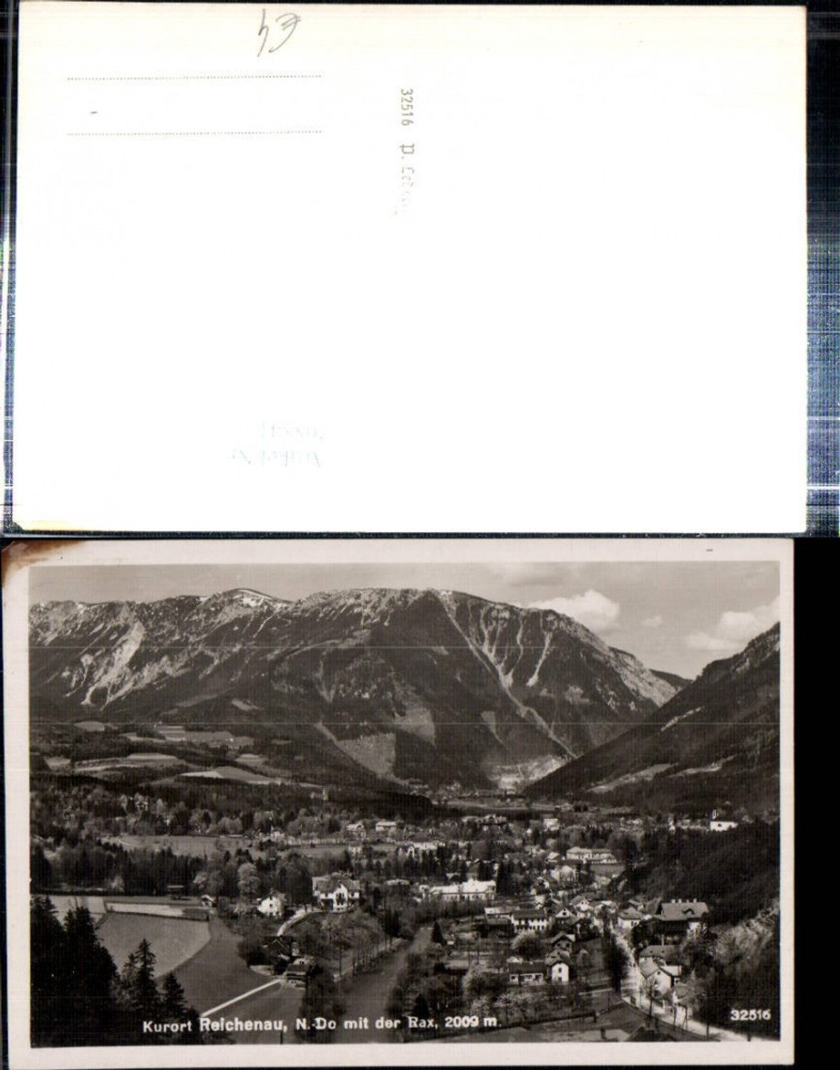 308841,Reichenau an d. Rax Totale m. Rax Bergkulisse