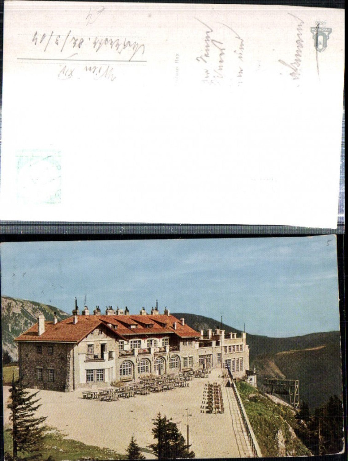 309128,Rax Raxseilbahn Bergstation b. Reichenau