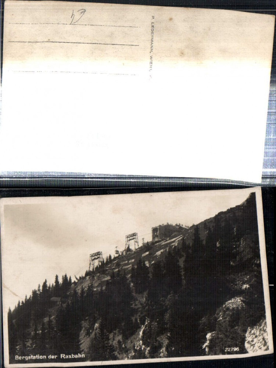 309133,Bergstation der Raxbahn Seilbahn b. Reichenau