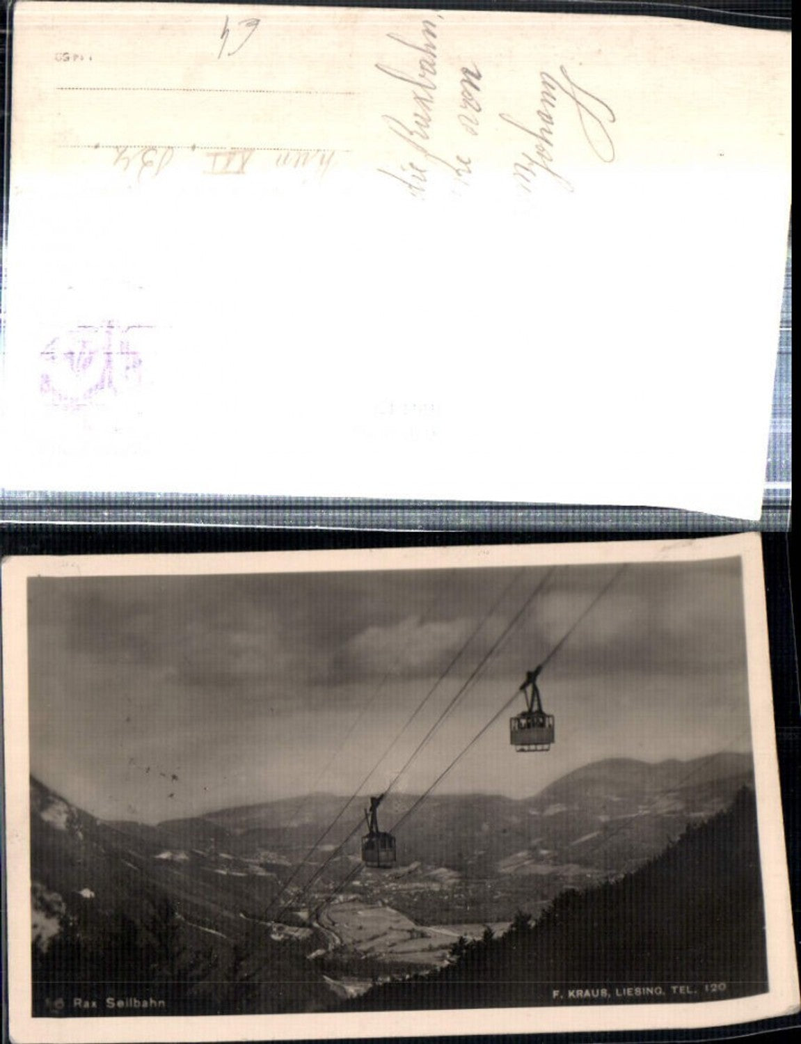 309142, Rax cable car near Reichenau