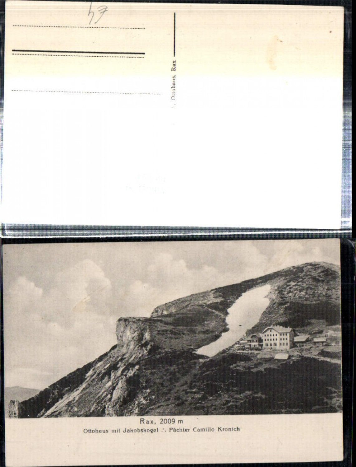 309164,Rax Ottohaus Berghütte am Jakobskogel b. Reichenau