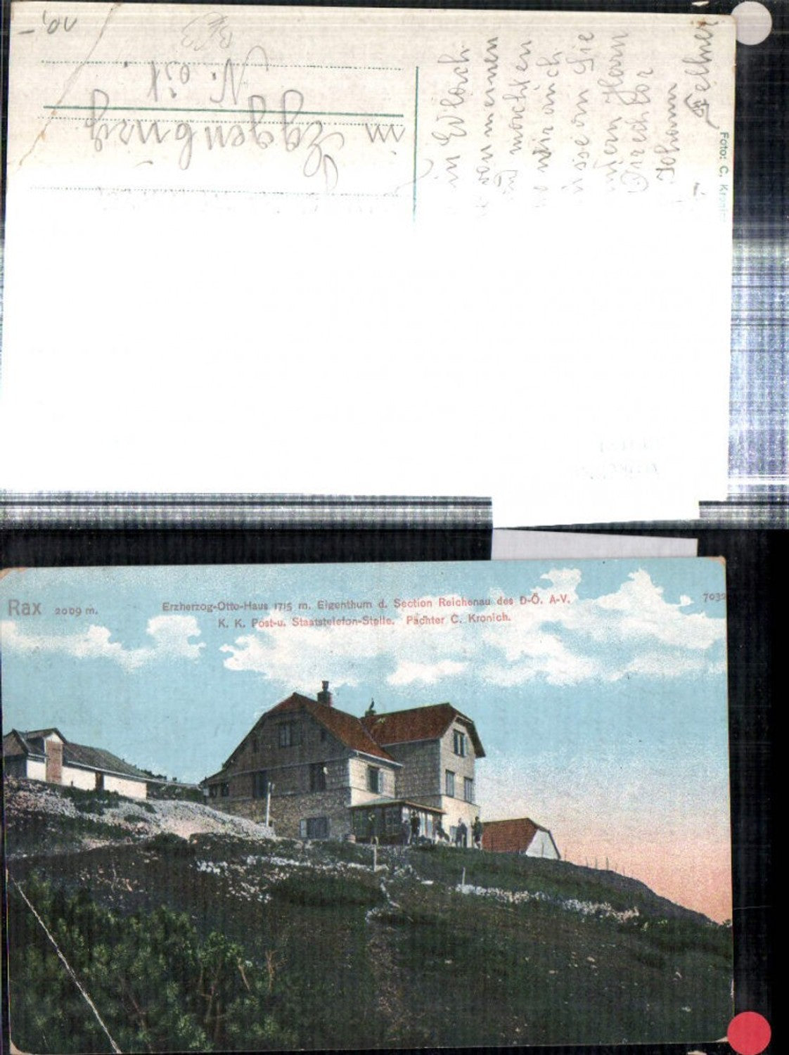 309181,Rax Erzherzog Otto-Haus Berghütte b. Reichenau