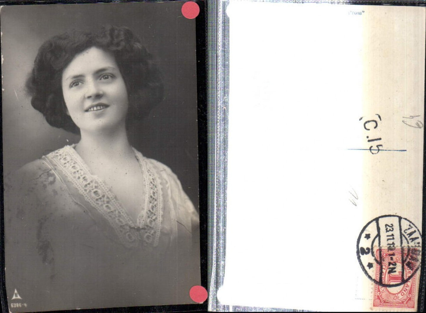 309194,Foto AK Frau Portrait