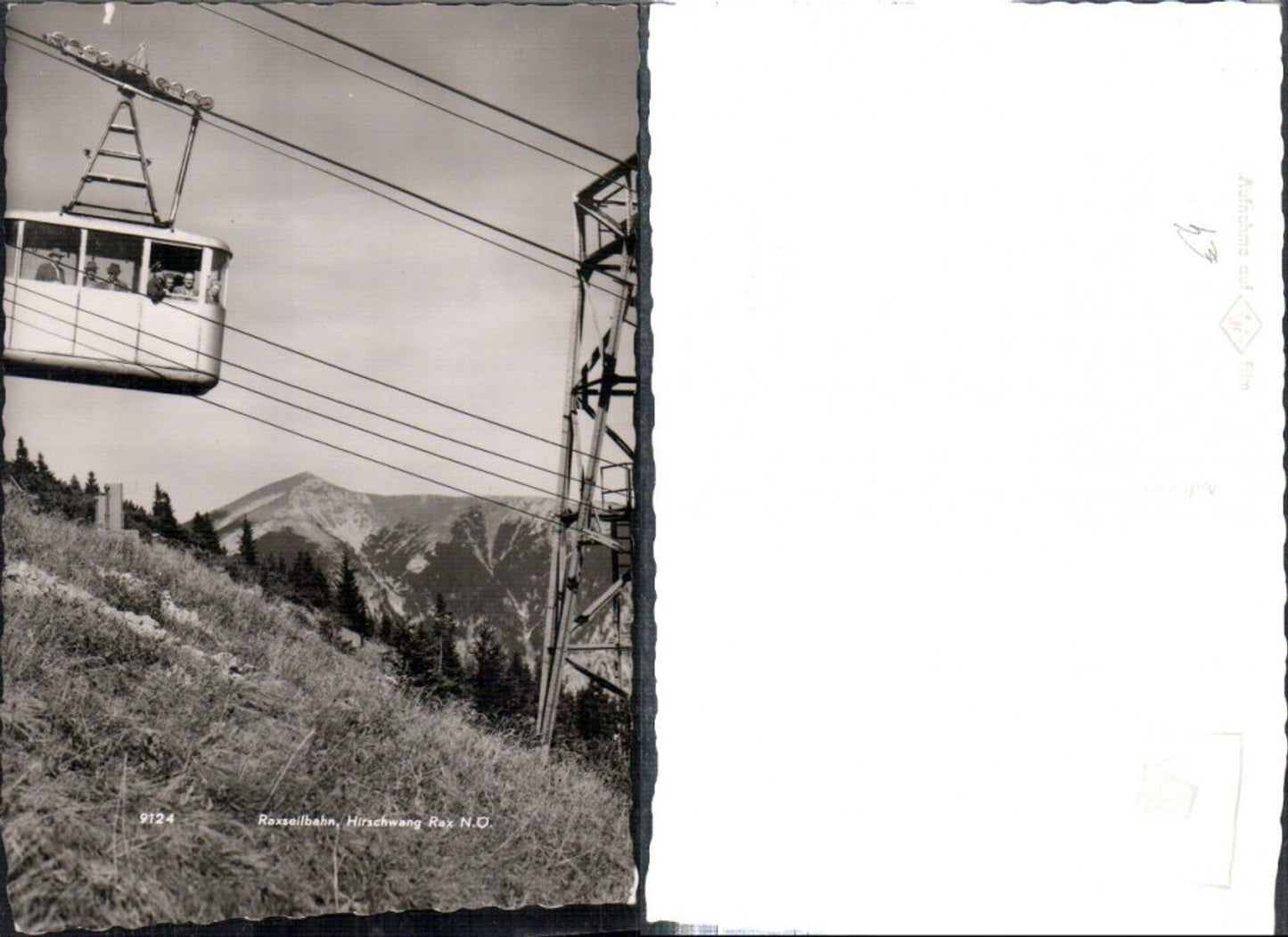 309364,Reichenau an d. Rax Hirschwang Raxseilbahn Seilbahn Bergkulisse