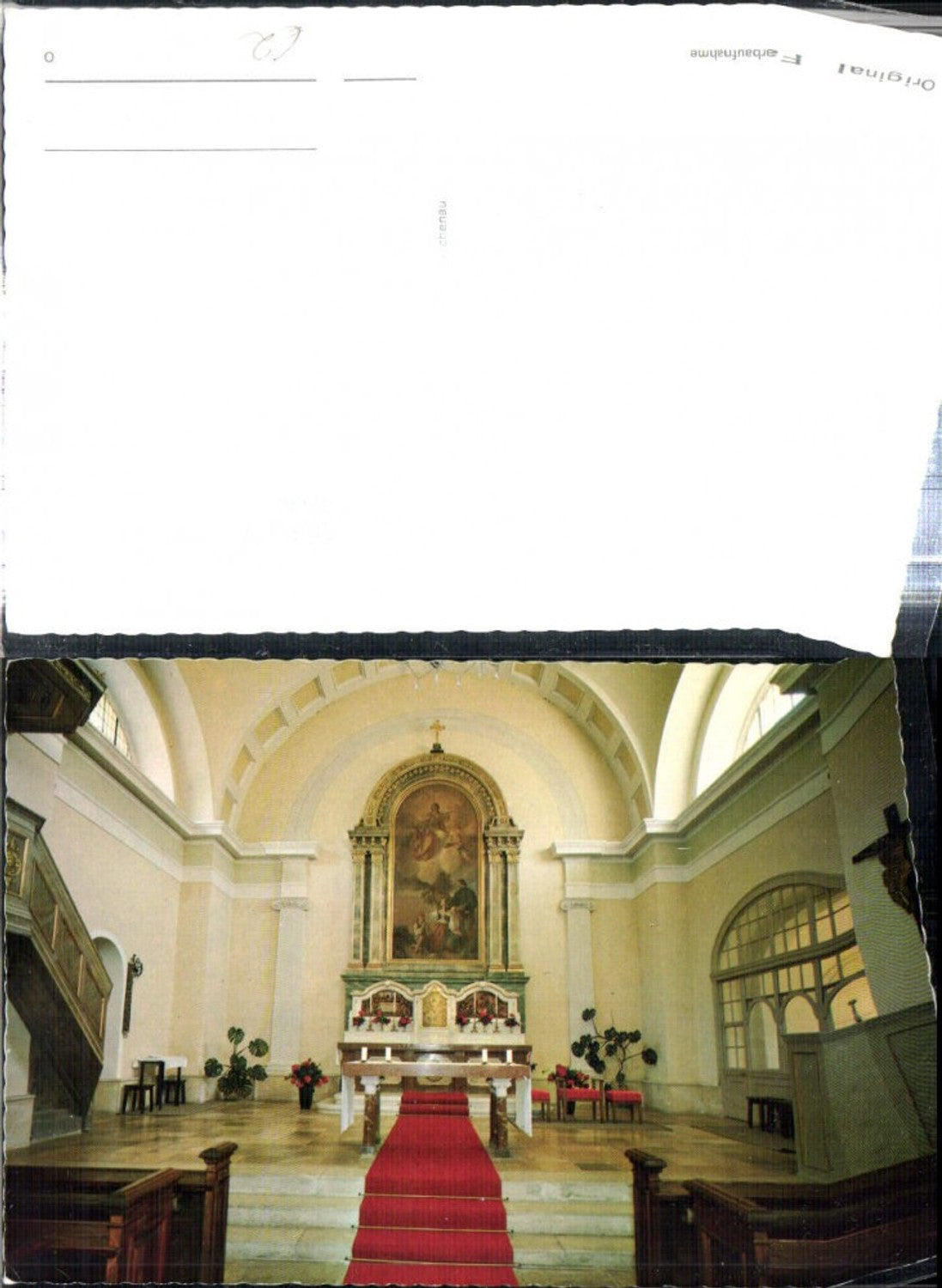 309367,Reichenau an d. Rax Pfarrkirche zur hl. Barbara Innenansicht