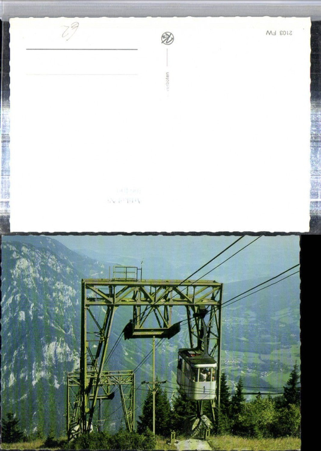 309409,Raxseilbahn Seilbahn b. Reichenau an d. Rax