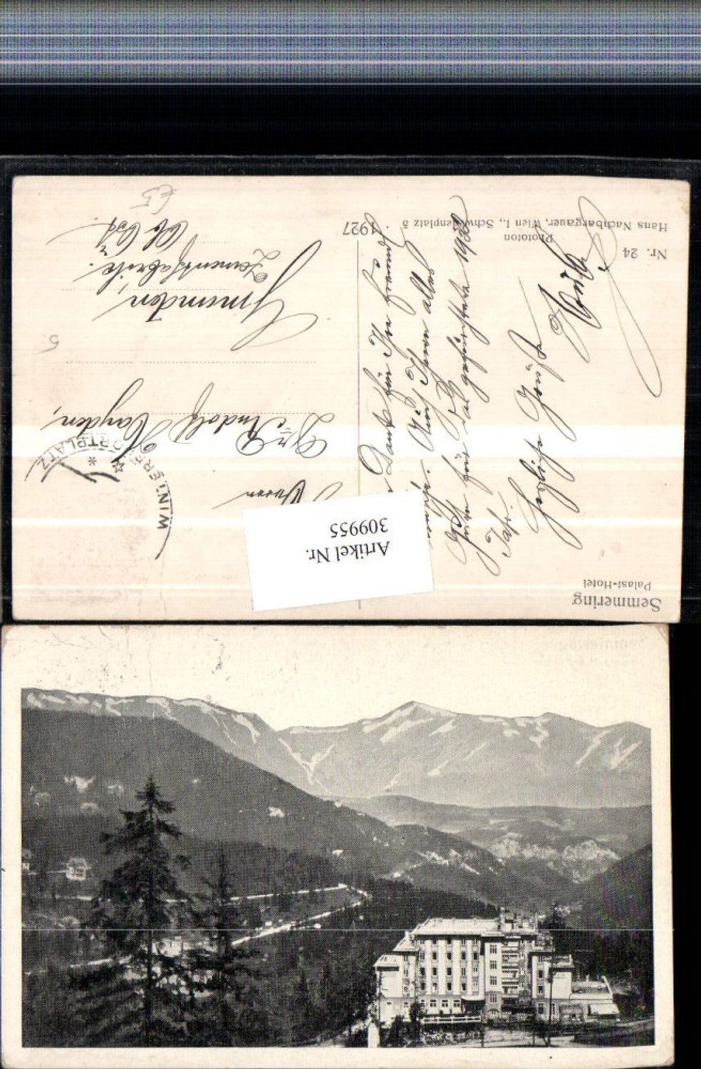 309955, Semmering Palace Hotel Mountain Scenery