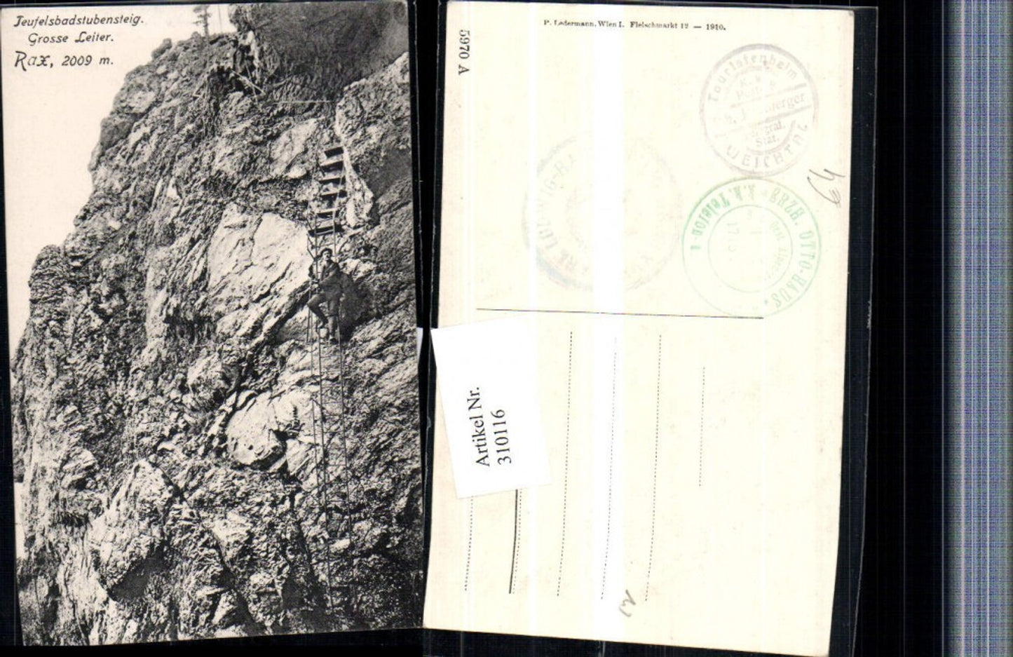 310116, Rax Teufelsdbadstubensteig near Reichenau, Great Ladder, Mountaineers