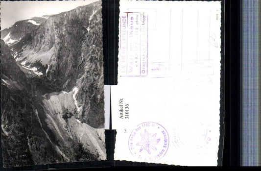 310136,Rax Gaisloch von d. Loswand b. Reichenau Bergkulisse