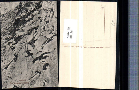 310156,Rax Alpenvereinssteig Ceplwand b. Reichenau Leiter pub Julius Seiser 3761