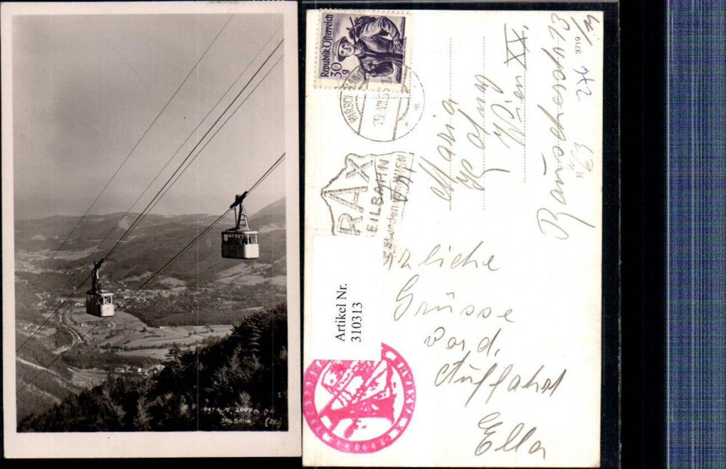 310313,Raxalpe Seilbahn b. Reichenau