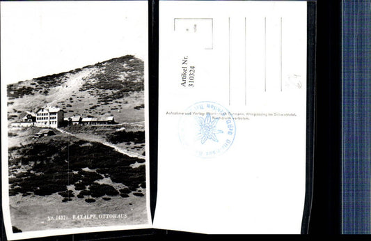 310324,Raxape Ottohaus Berghütte b. Reichenau