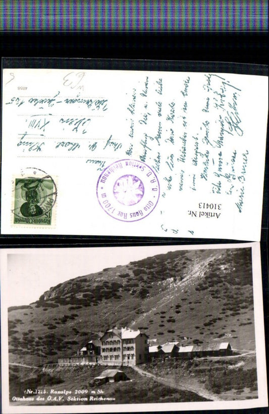 310413,Raxalpe Ottohaus Berghütte b. Reichenau