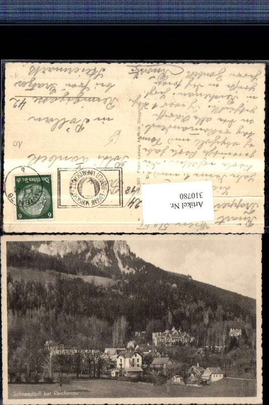 310780,Schneedörfl b. Reichenau Totale