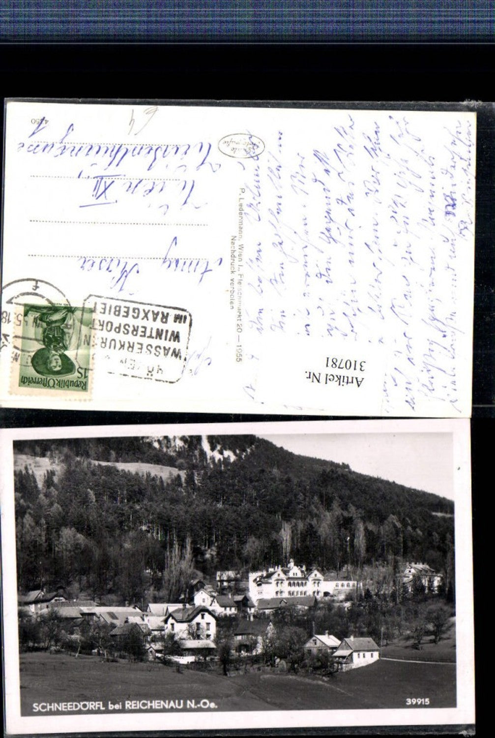 310781,Schneedörfl b. Reichenau Totale