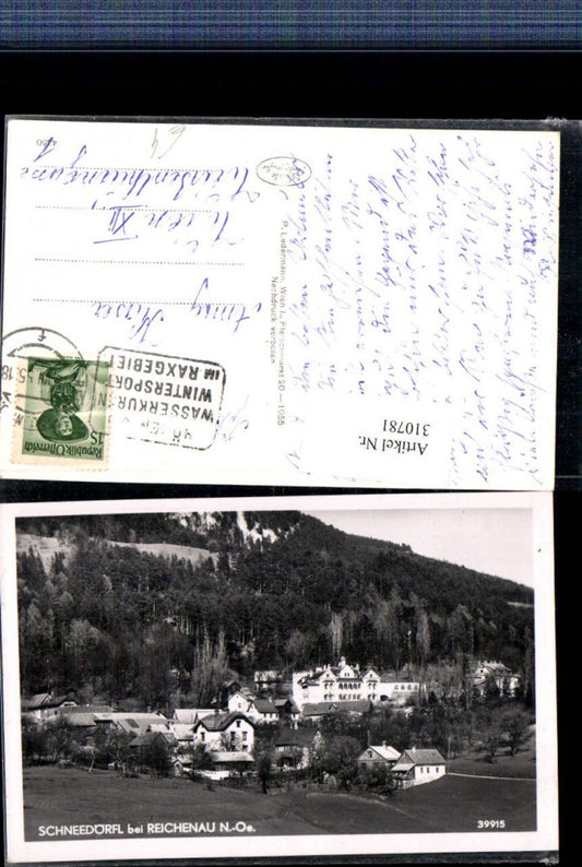 310781,Schneedörfl b. Reichenau Totale