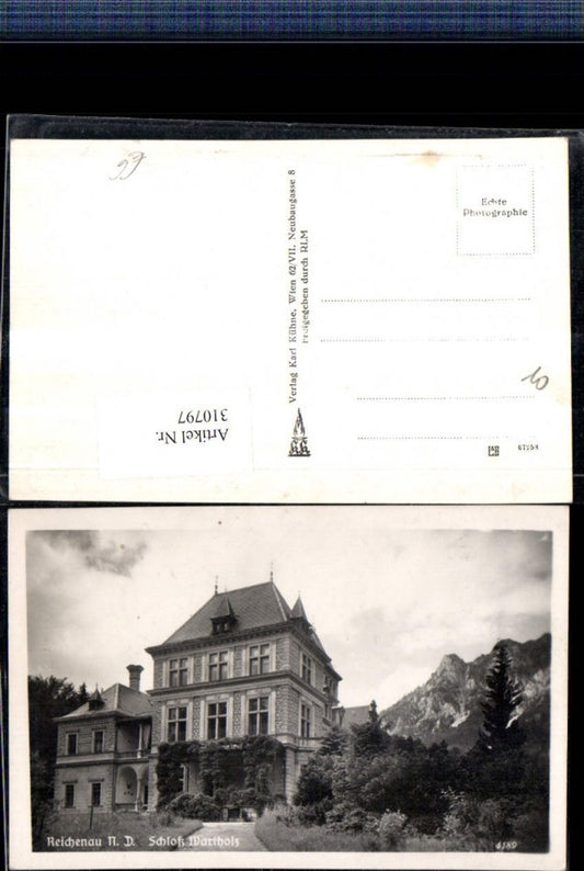 310797,Reichenau an d. Rax Schloss Wartholz