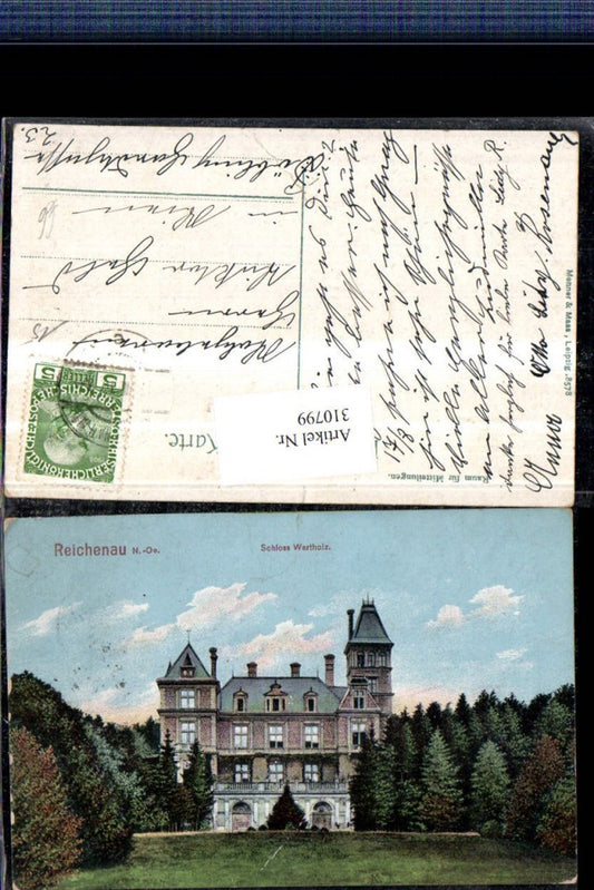310799,Reichenau an d. Rax Schloss Wartholz