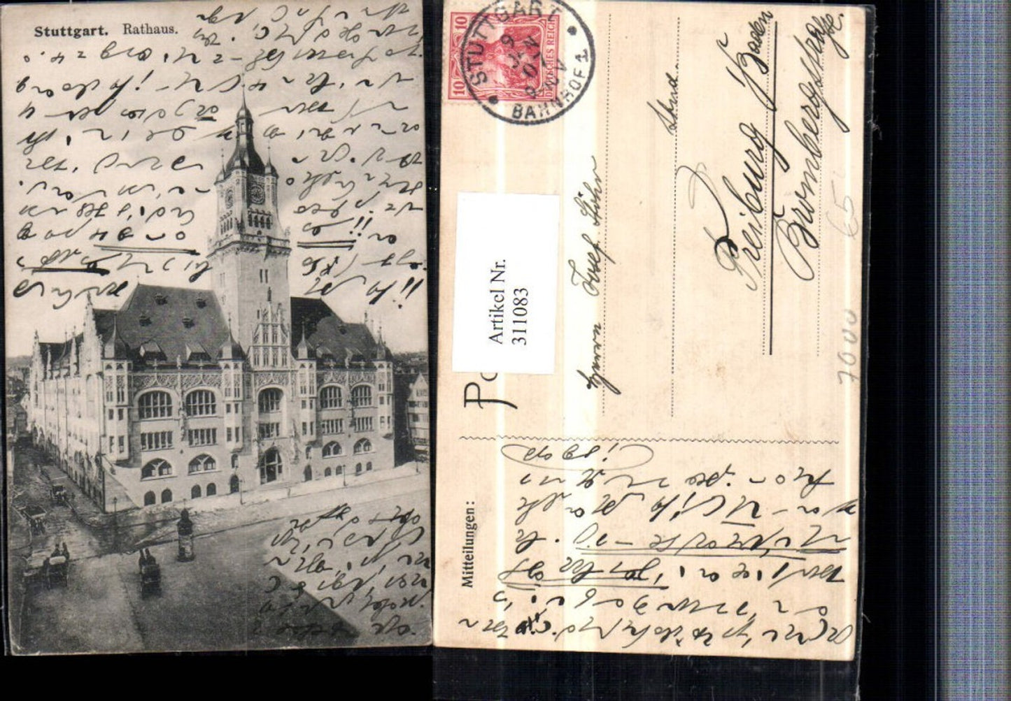 311083,Stuttgart Rathaus