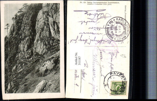 311187,Rax Höllental Einstieg Preintalersteig b. Prein