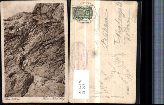 311207,Rax Hans von Haid-Stieg b. Reichenau Bergsteiger