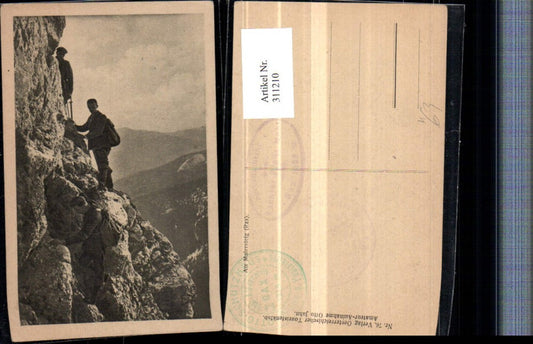 311210,Rax Am Malersteig b. Reichenau Bergsteiger Kletterer