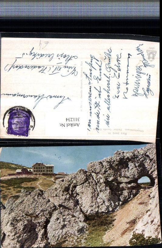 311234,Rax Ottoschutzhaus Berghütte m. Thörl b. Reichenau
