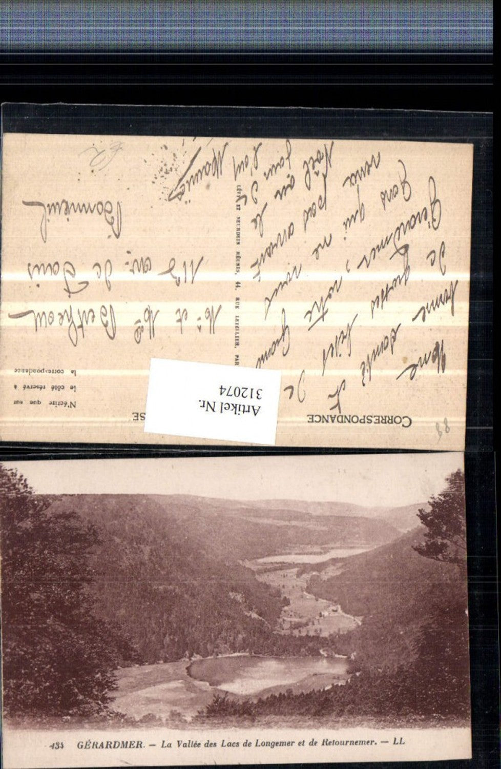 312074,Gerardmer La Vallee des Lacs de Longemer et de Retournemer See