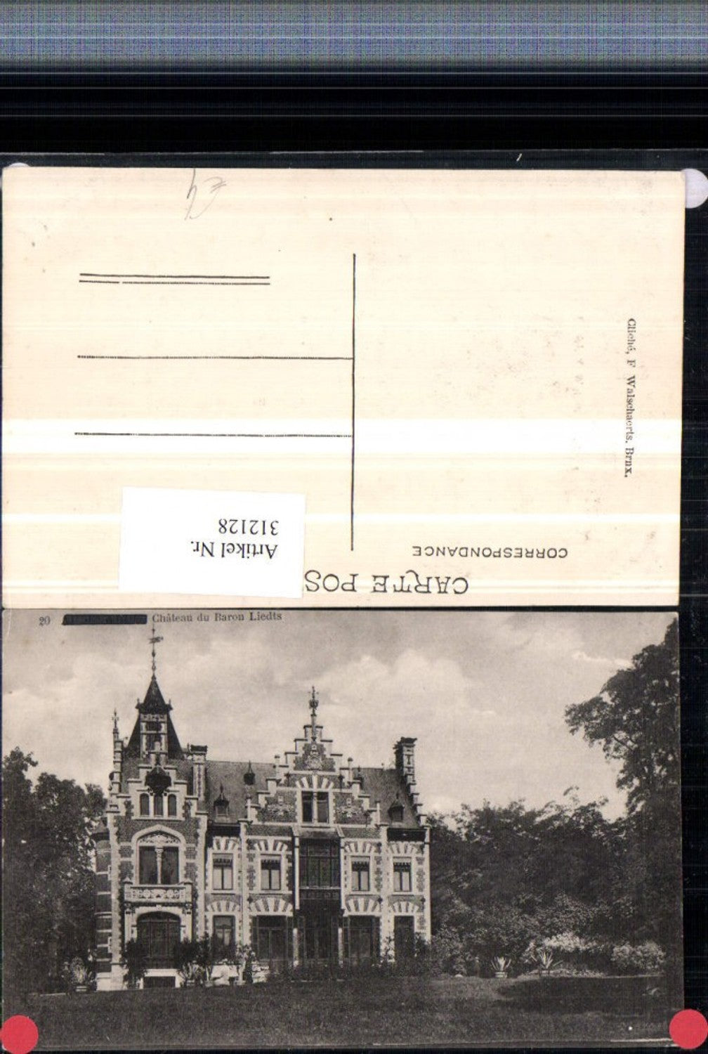 312128,Audenarde Oudenaarde Chateau du Baron Liedt's castle
