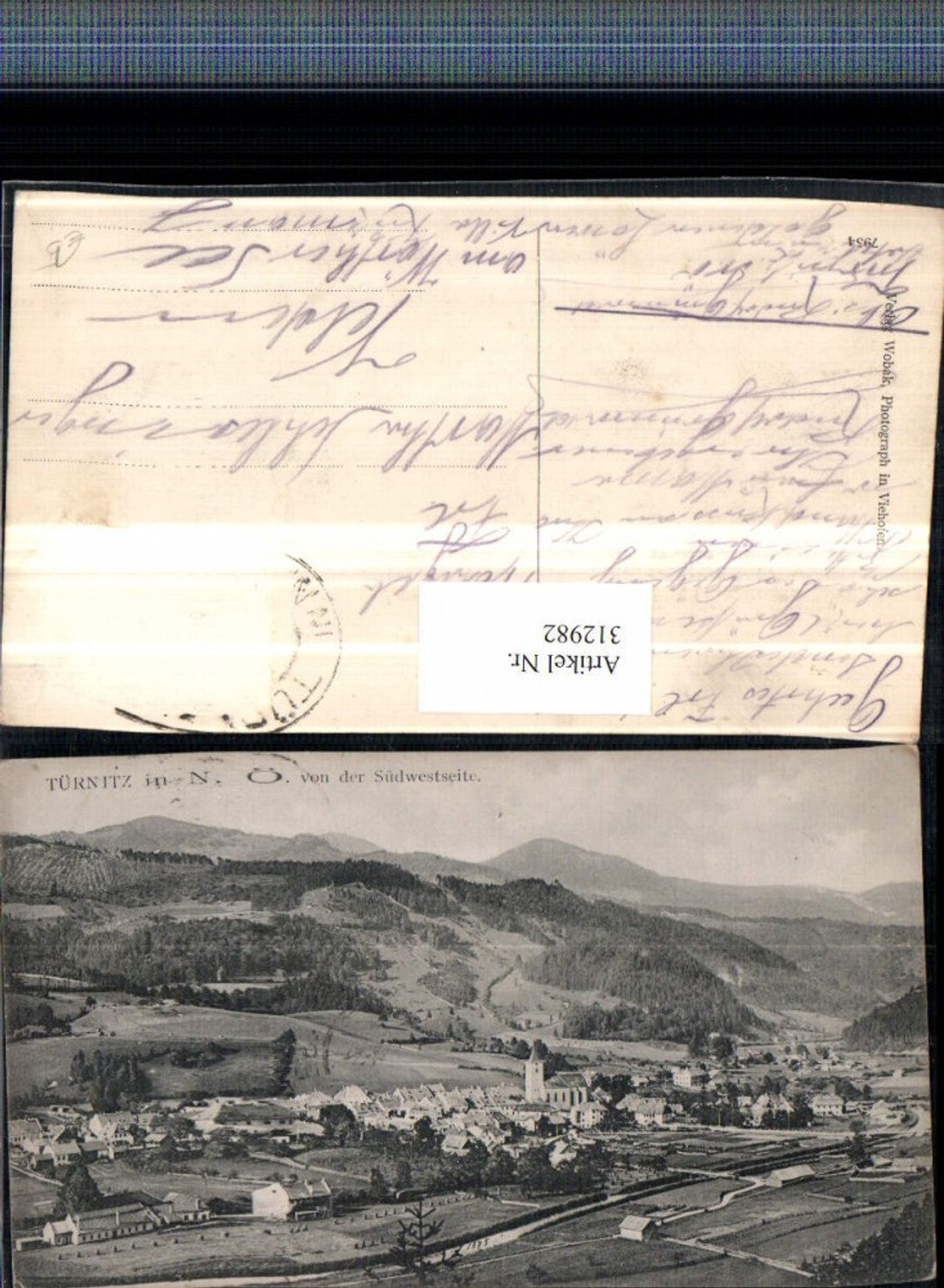 312982,Türnitz Totale Bergkulisse