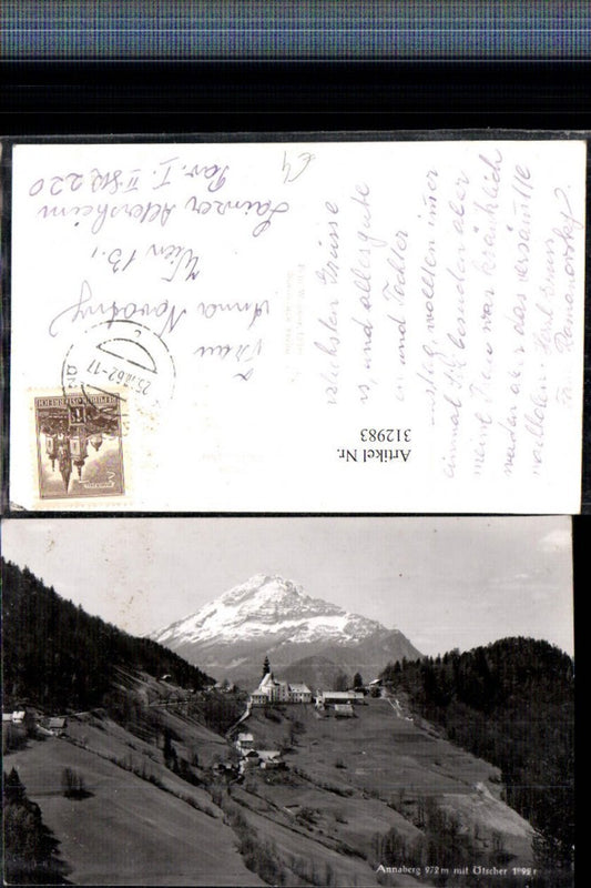 312983,Annaberg Totale m. Ötscher Bergkulisse