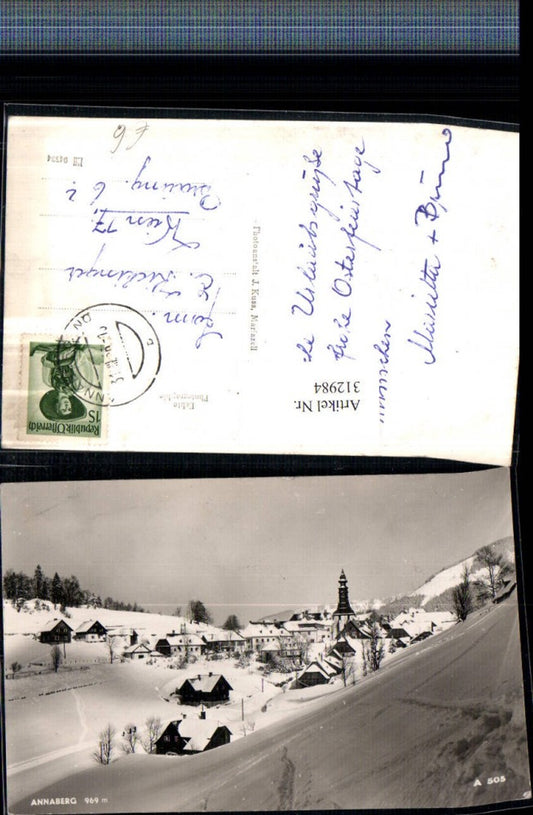 312984,Annaberg Totale Winterbild