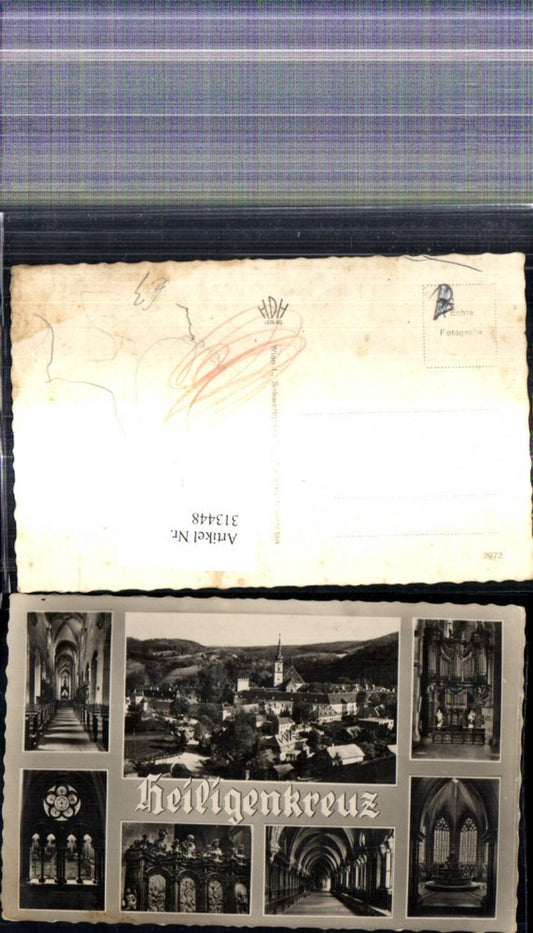 313448,Mehrbild Ak Heiligenkreuz