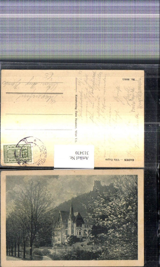 313470,Baden b. Wien Villa Eugen pub Hans Hausner 8009/2