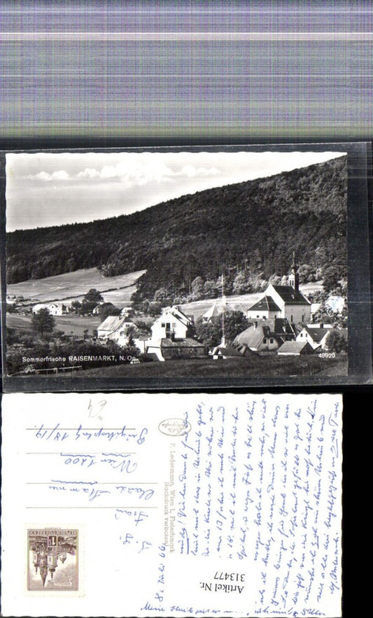 313477,Foto Ak Maria Raisenmarkt Totale